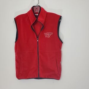 Red Virginia Tech Vest, Size Medium